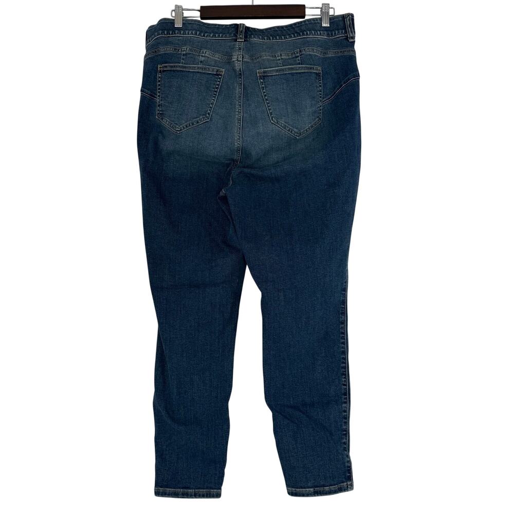 Torrid Jeans Women's 20 Regular Blue Stretch Denim 27 Inseam High Rise - Picture 2 of 7